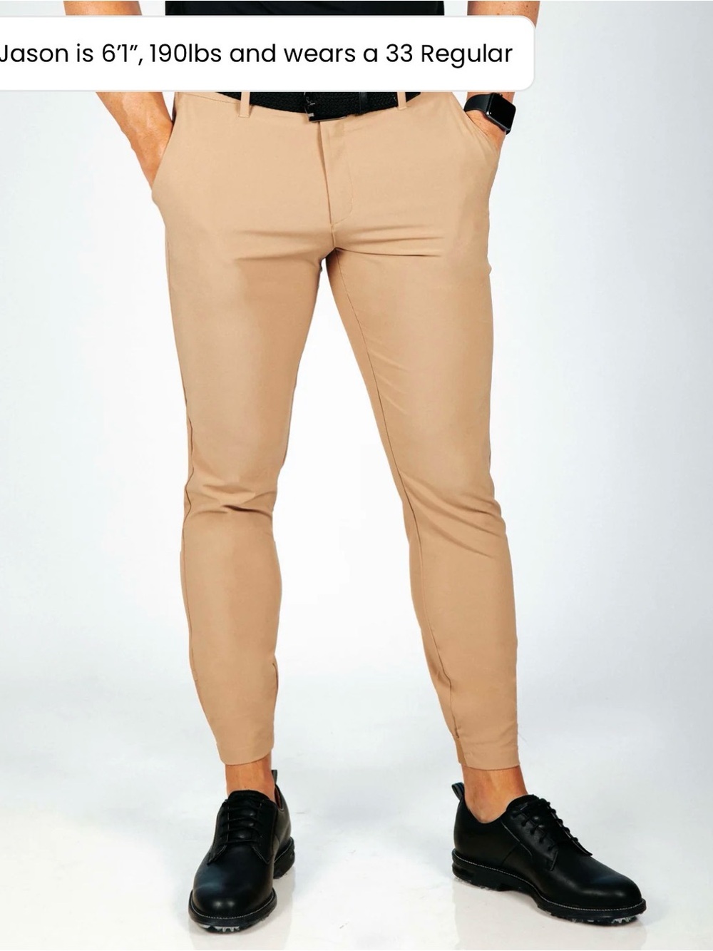 Men's Primo Golf Joggers in Khaki